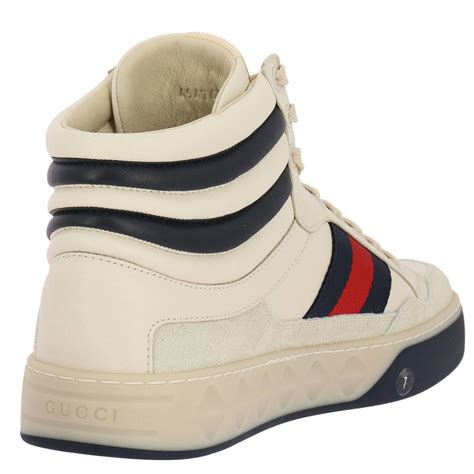 men's white gucci sneakers|gucci men sneakers new authentic.